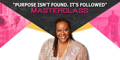 "Purpose isn't found. It's Followed" – Live Masterclass
